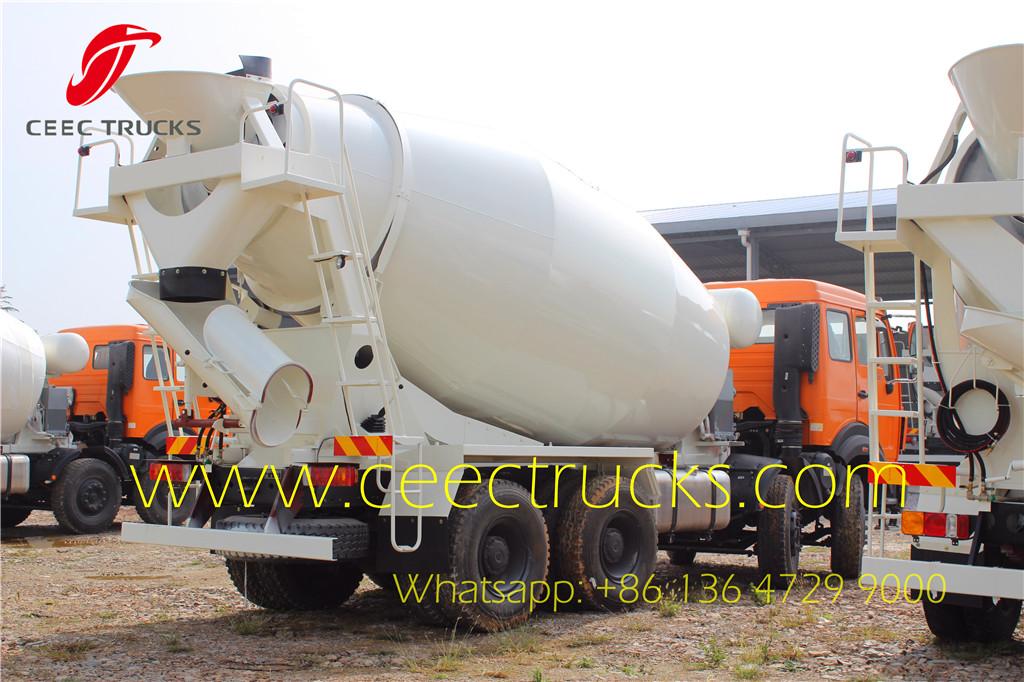 Beiben 14 CBM cement mixer truck for painting Beiben 14 CBM cement mixer truck for painting