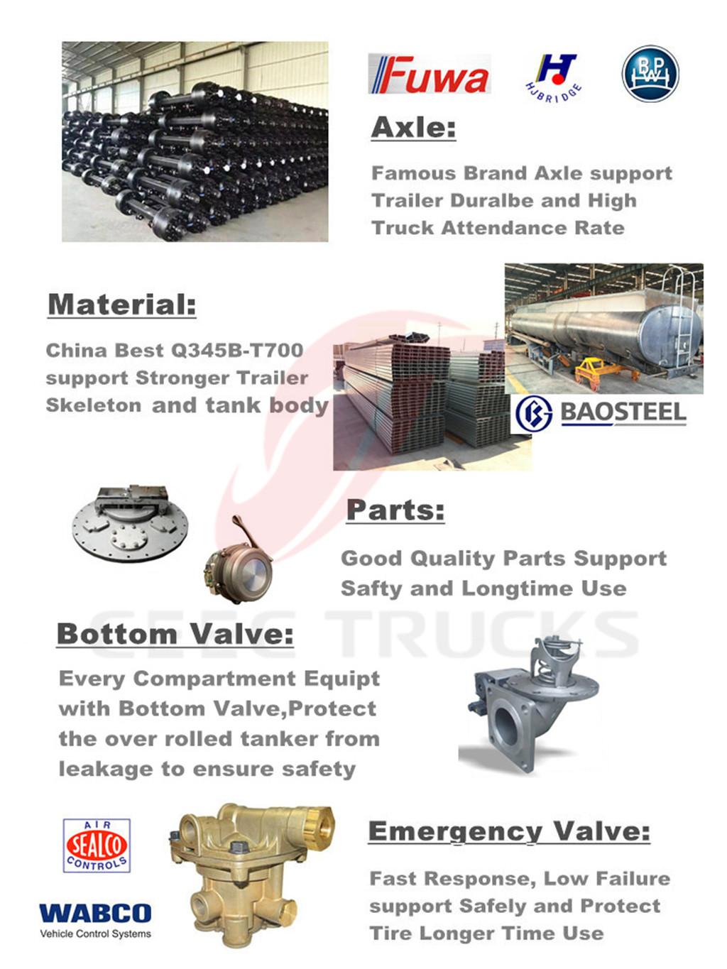 FUEL TANKER semitrailer advantages FUEL TANKER semitrailer advantages