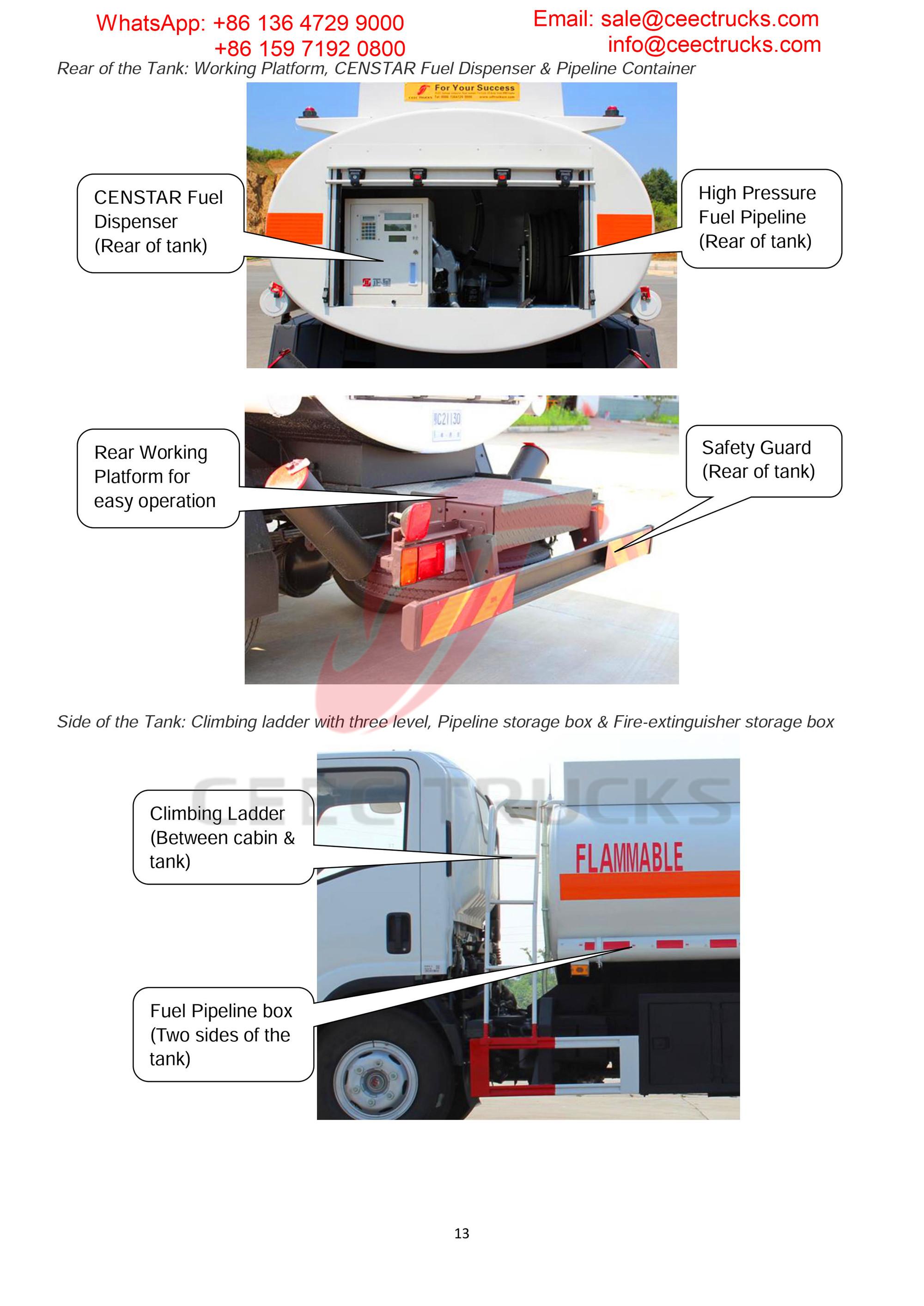 isuzu 5000liters fuel truck export Dubai isuzu 5000liters fuel truck export Dubai