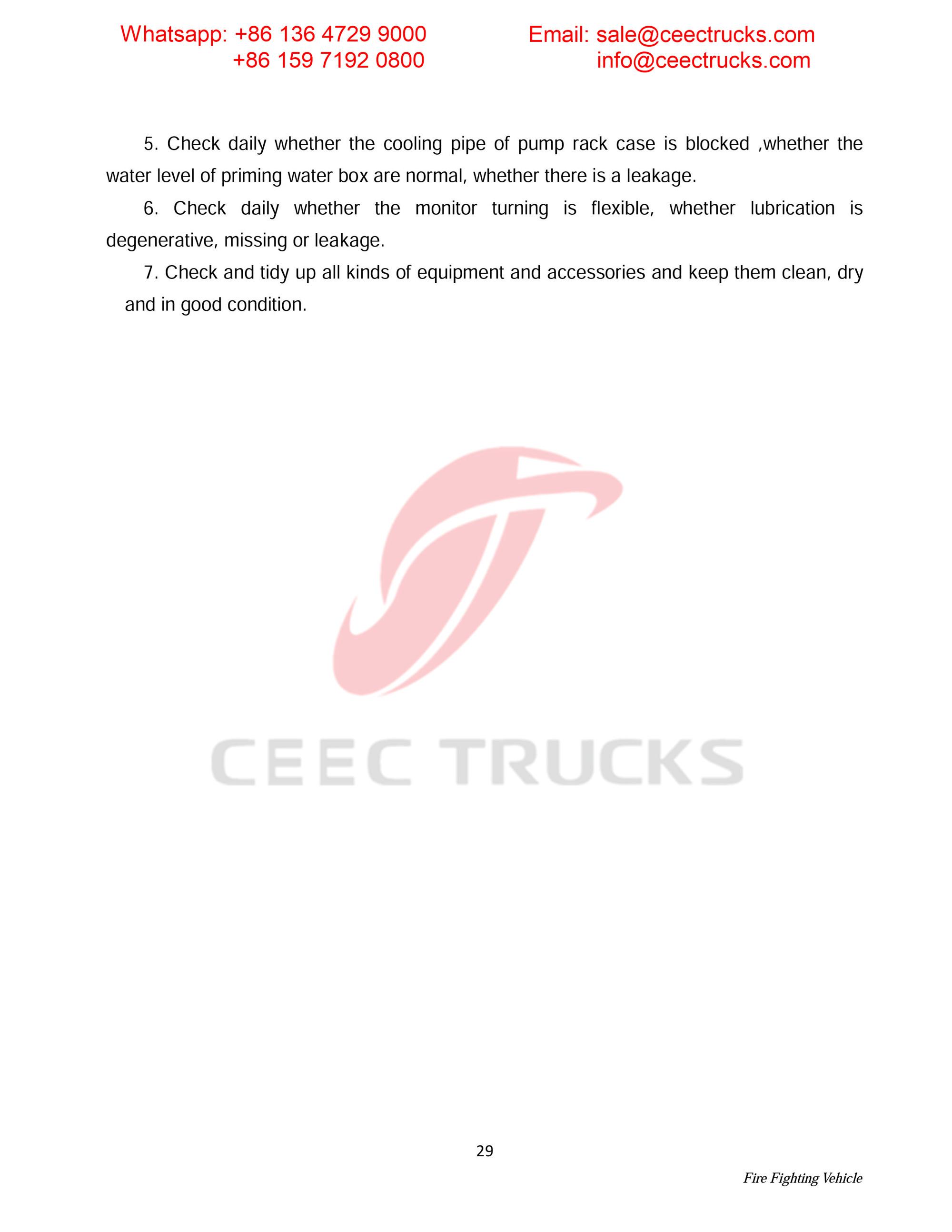 Syria ISUZU foam & water fire truck Syria ISUZU foam & water fire truck