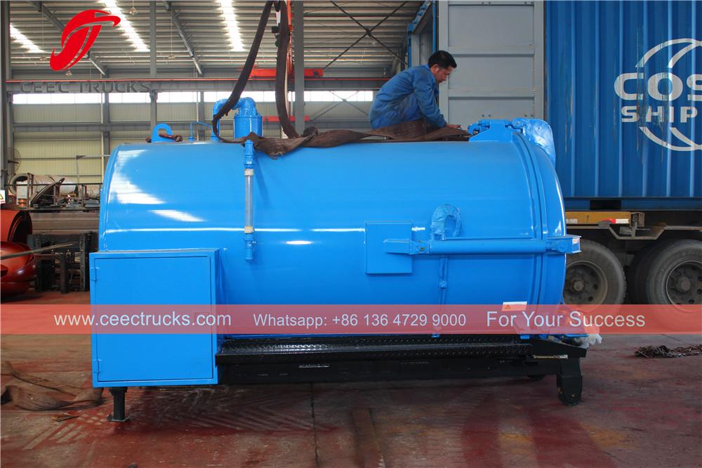 faecal suction truck