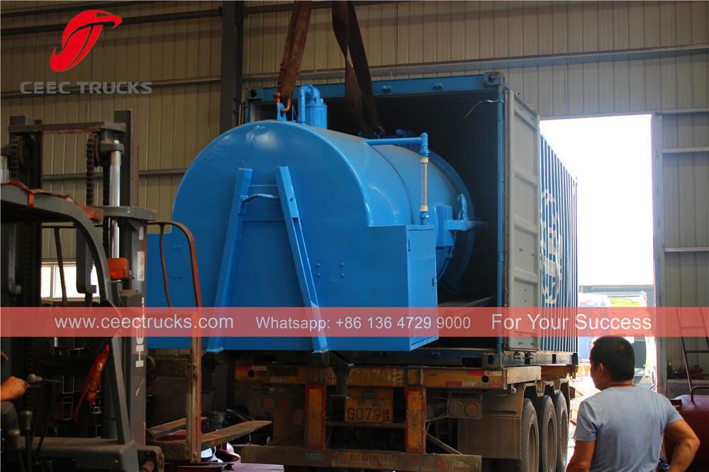 faecal suction truck