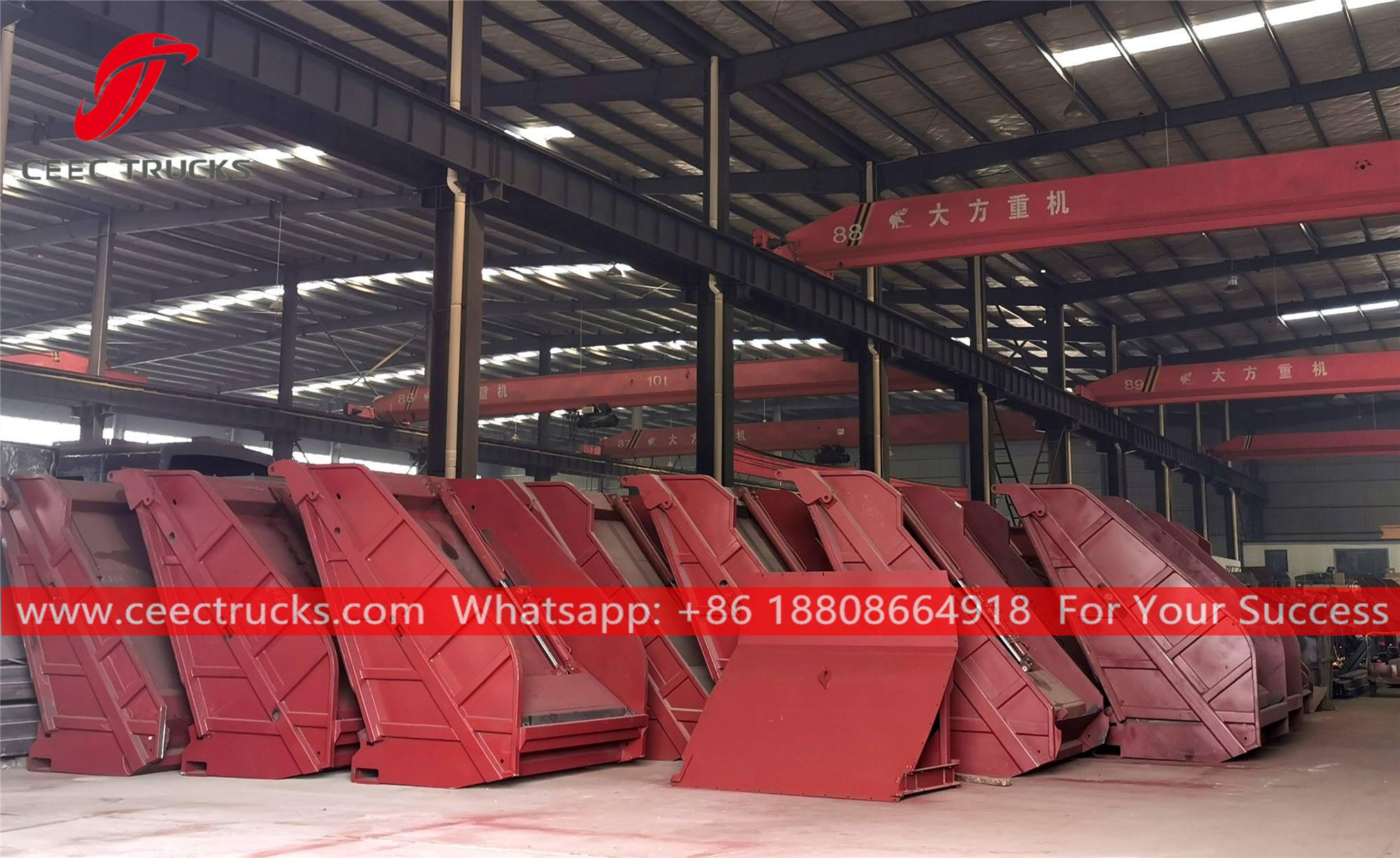 Garbage compactor body Garbage compactor body