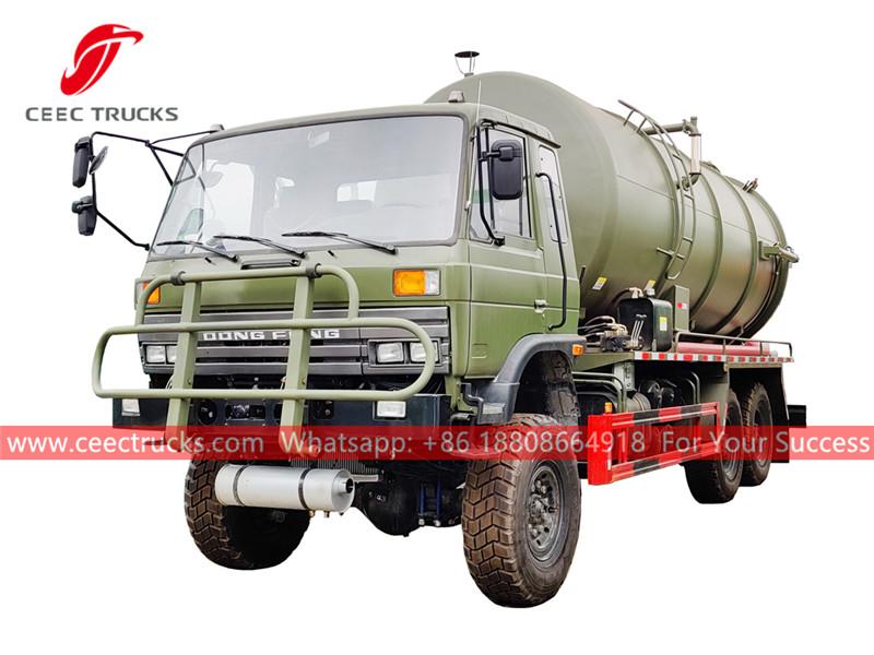 Dongfeng 6&Atilde;6 sewer sucker truck