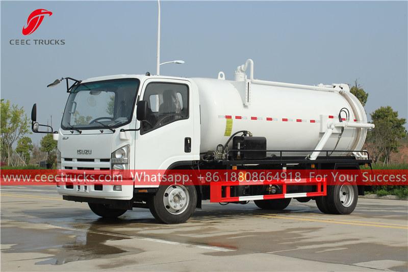 ISUZU 8,000 liters vacuum truck ISUZU 8,000 liters vacuum truck
