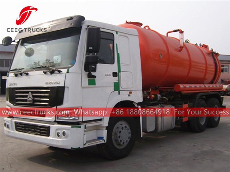 HOWO 20,000 liters sewage treatment truck HOWO 20,000 liters sewage treatment truck