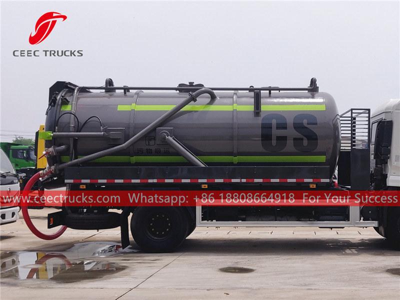ISUZU 10,000 liters sewage suction truck ISUZU 10,000 liters sewage suction truck