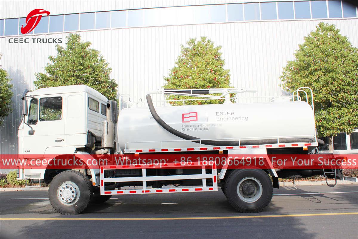 Shacman all wheel drive septic suction truck Shacman all wheel drive septic suction truck