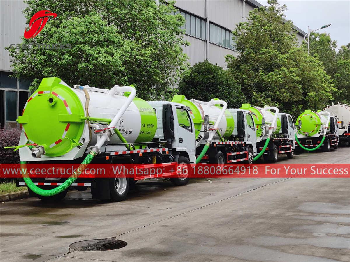 Vacuum suction trucks supplier Vacuum suction trucks supplier