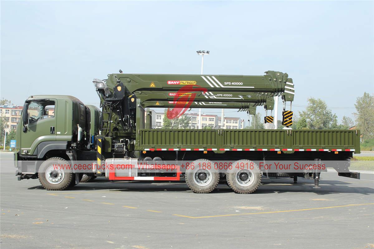 ISUZU VC46 truck with palfinger crane ISUZU VC46 truck with palfinger crane