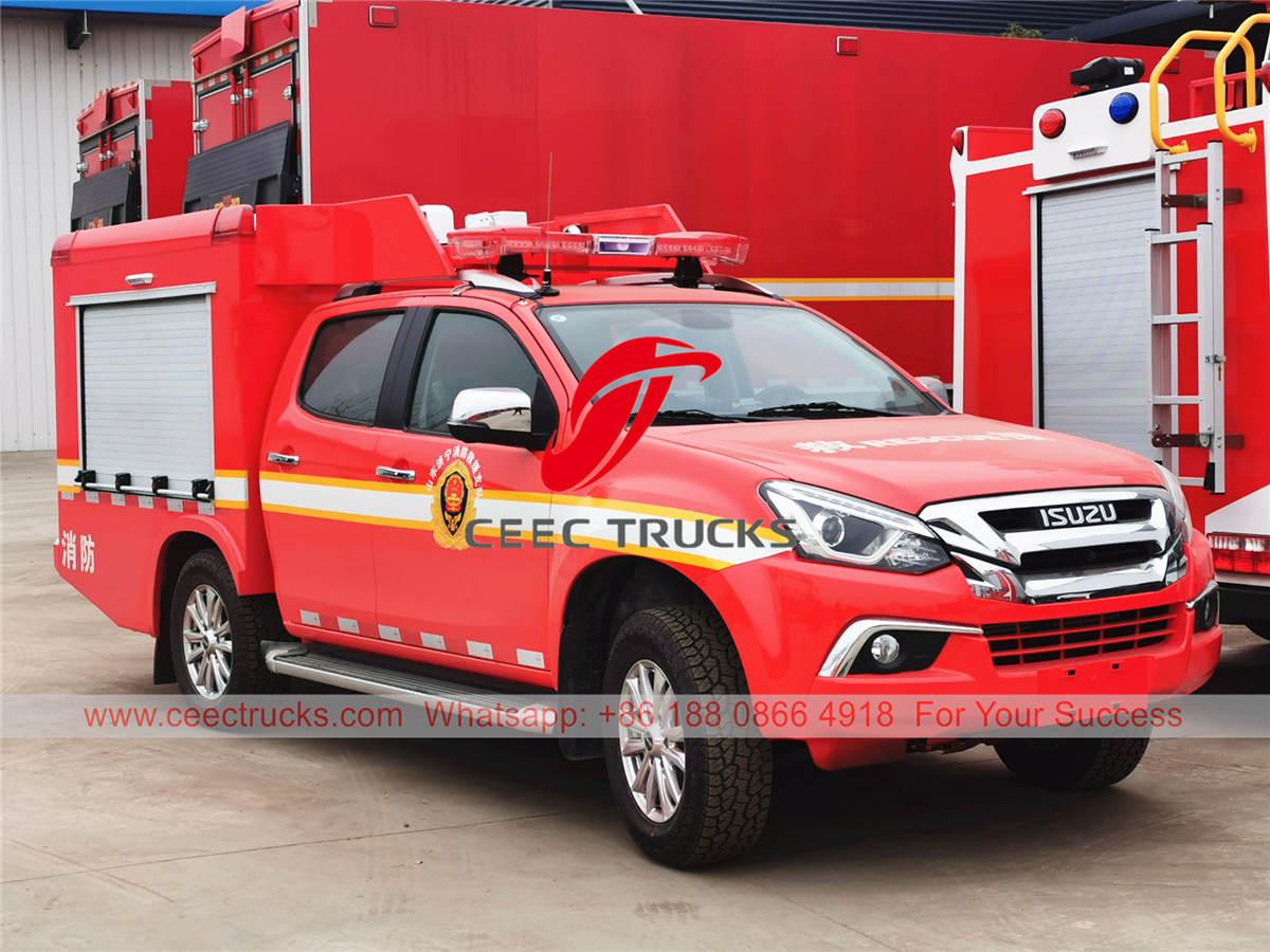 ISUZU pickup fire rescue truck ISUZU pickup fire rescue truck