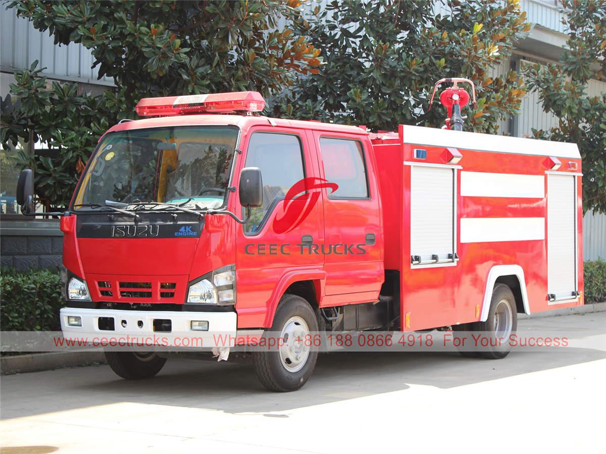 ISUZU 4,000 liters water tank fire truck ISUZU 4,000 liters water tank fire truck
