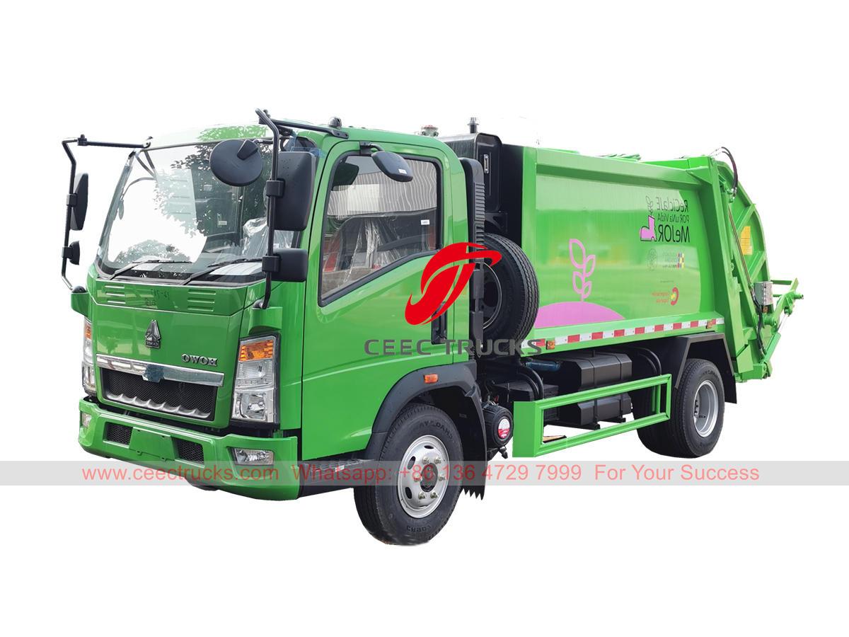 HOWO refuse compression truck HOWO refuse compression truck
