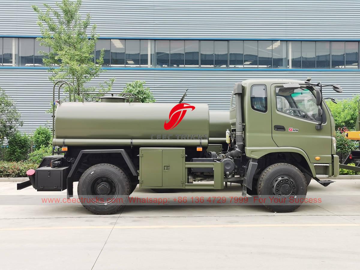 FOTON 4&Atilde;4 off-road stainless steel drinking water truck