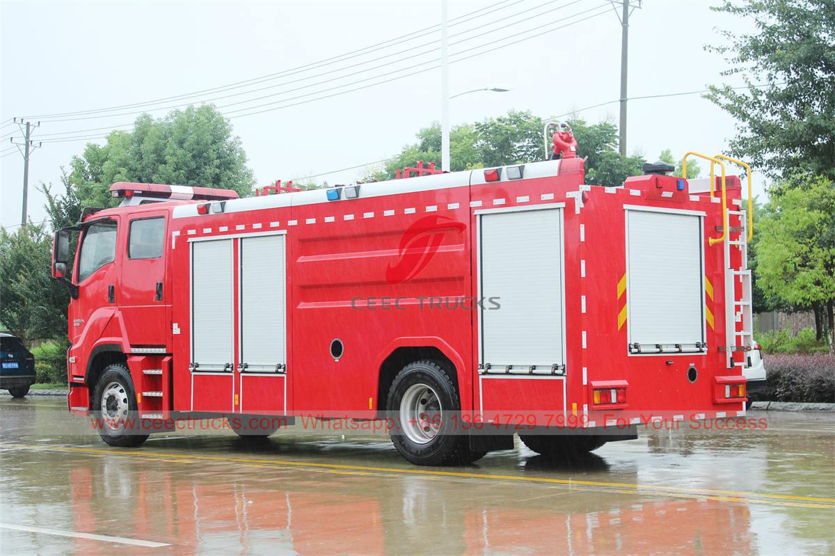 ISUZU GIGA 6 wheels fire truck ISUZU GIGA 6 wheels fire truck