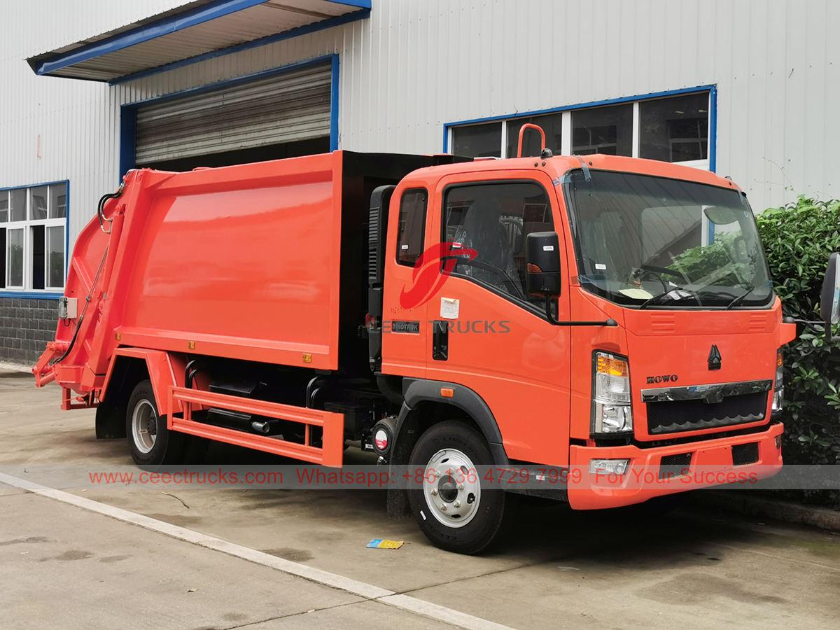 HOWO garbage compactor truck for sale HOWO garbage compactor truck for sale