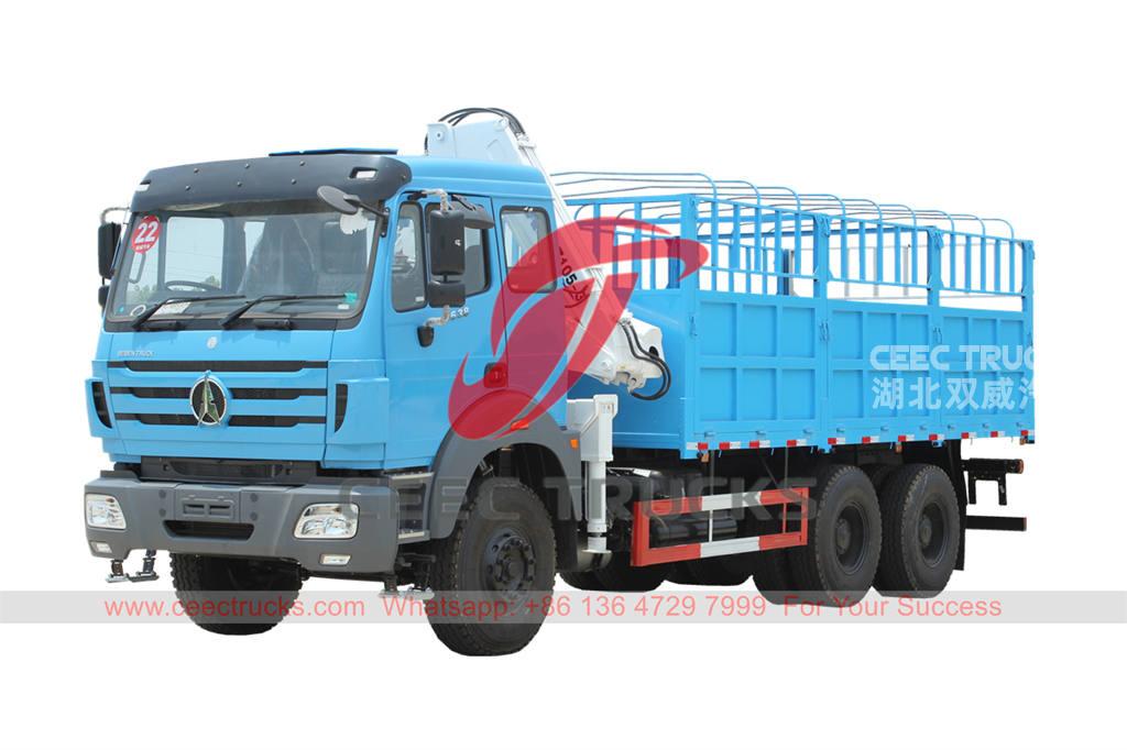 Custom-made Beiben 6×4 RHD truck mounted crane Custom-made Beiben 6×4 RHD truck mounted crane