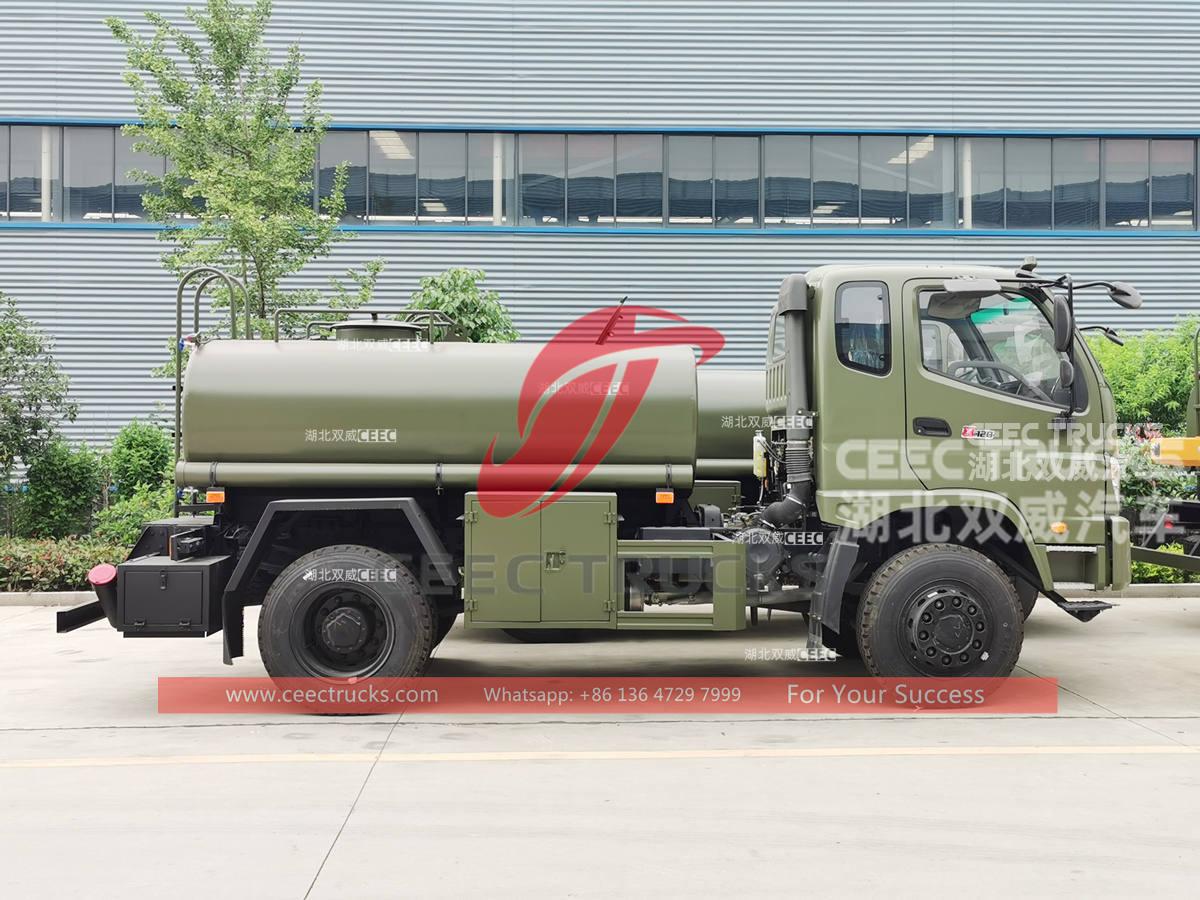 Factory supplies FOTON 4&Atilde;4 off-road drinking water tanker trucks