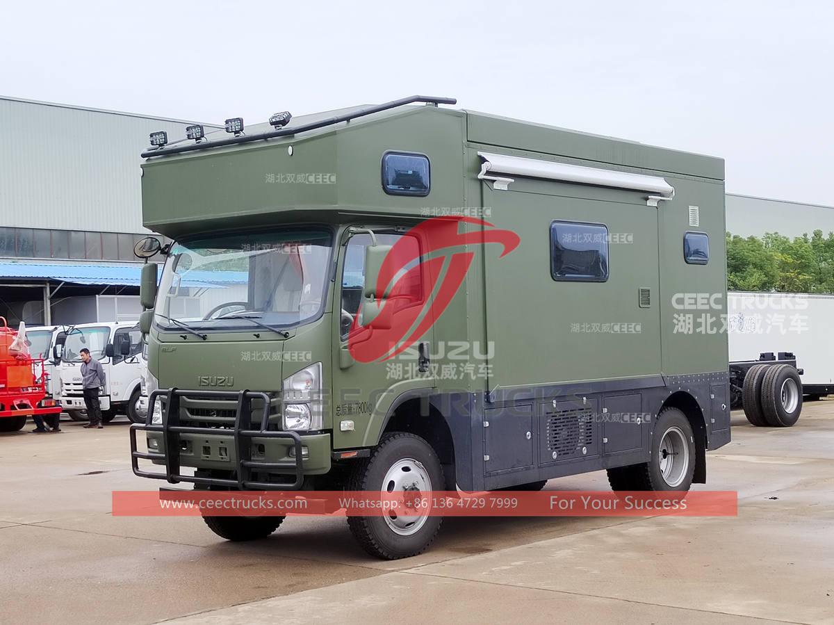 Factory original ISUZU 700P 4×4 truck camper at good price Factory original ISUZU 700P 4×4 truck camper at good price