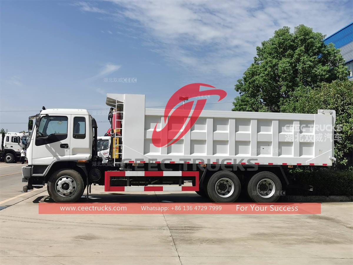 Hot selling ISUZU 10 wheeler tipper trucks at best price Hot selling ISUZU 10 wheeler tipper trucks at best price