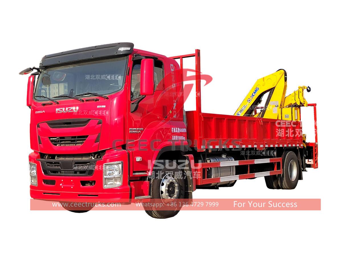 ISUZU GIGA 6 wheeler truck mounted crane XCMG ISUZU GIGA 6 wheeler truck mounted crane XCMG