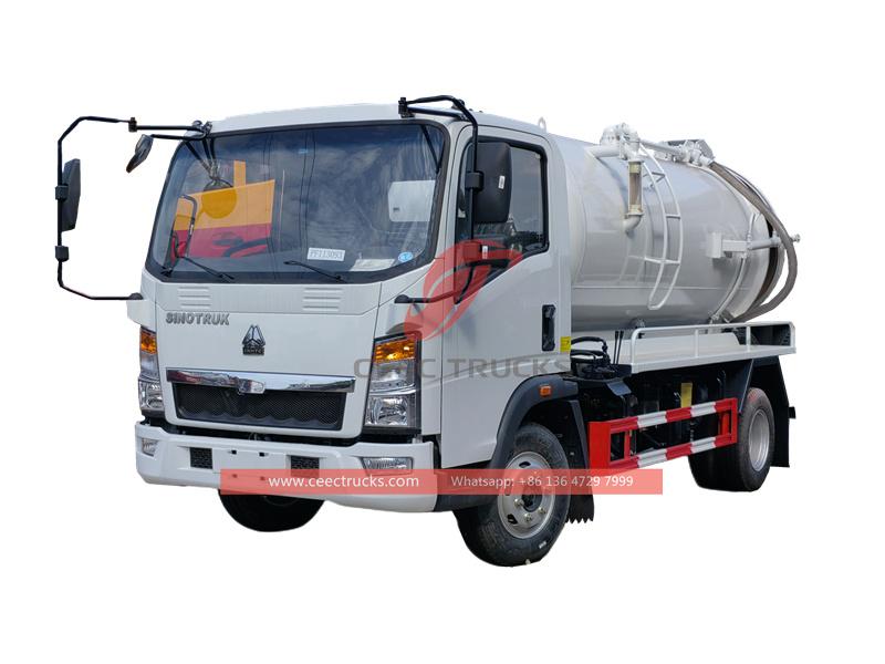 5000L Sewage suction truck 5000L Sewage suction truck