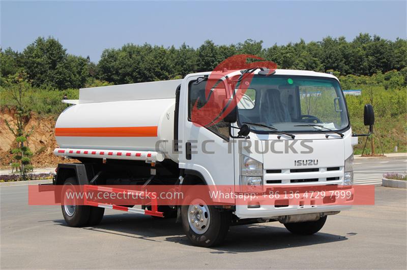 Isuzu NPR oil tanker truck Isuzu NPR oil tanker truck