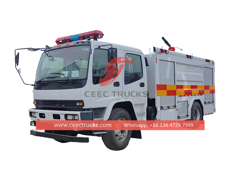 Isuzu FTR 8CBM fire fighting truck Isuzu FTR 8CBM fire fighting truck