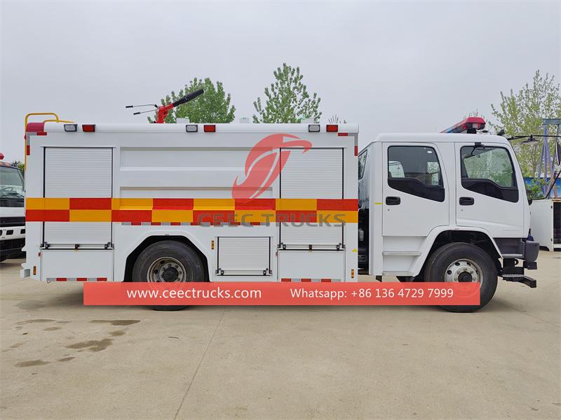 Isuzu FTR 8CBM fire fighting truck Isuzu FTR 8CBM fire fighting truck