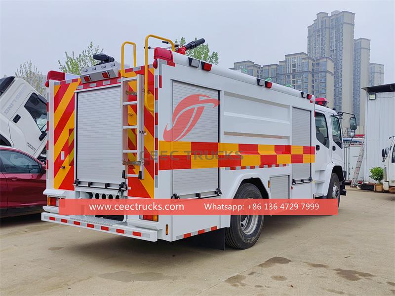 Isuzu FTR 8CBM fire fighting truck Isuzu FTR 8CBM fire fighting truck