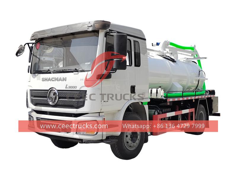 Shacman light-duty 8CBM sewage tank truck Shacman light-duty 8CBM sewage tank truck