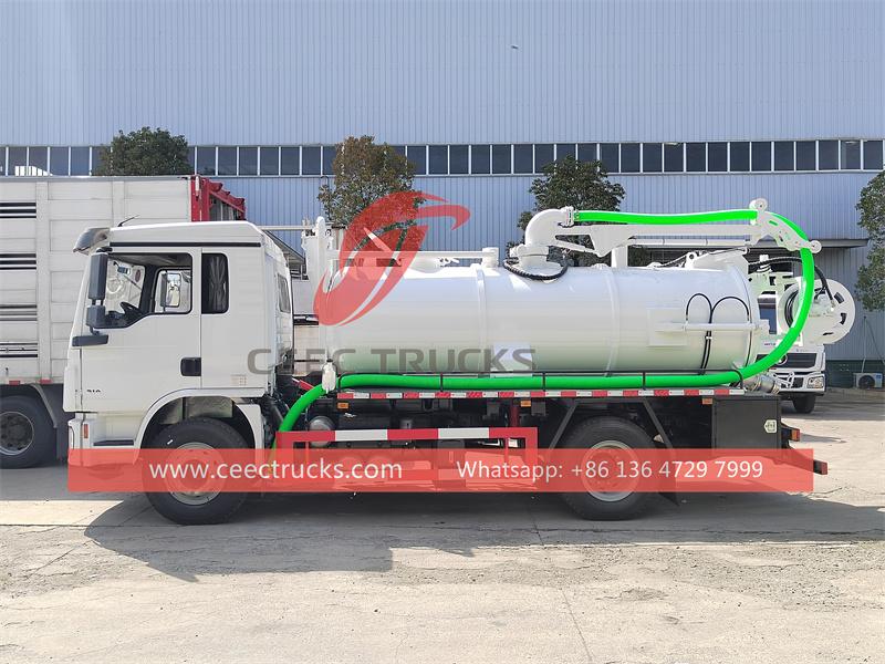 Shacman light-duty 8CBM sewage tank truck Shacman light-duty 8CBM sewage tank truck