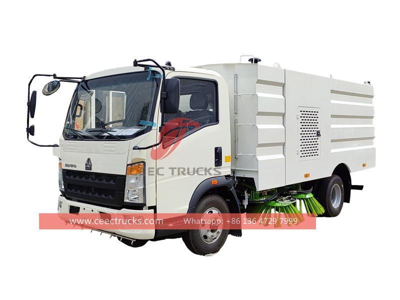 HOWO street road sweeping truck HOWO street road sweeping truck