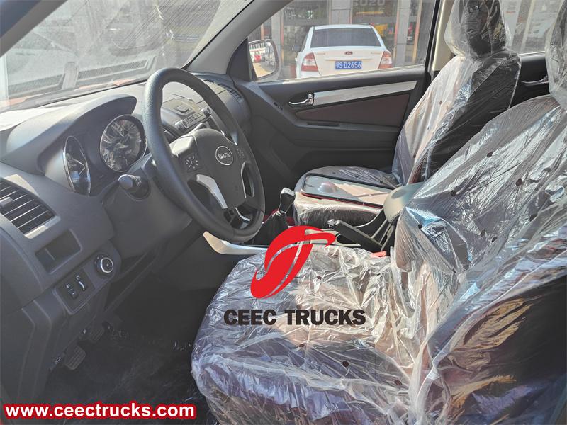 Cabin front row Cabin front row