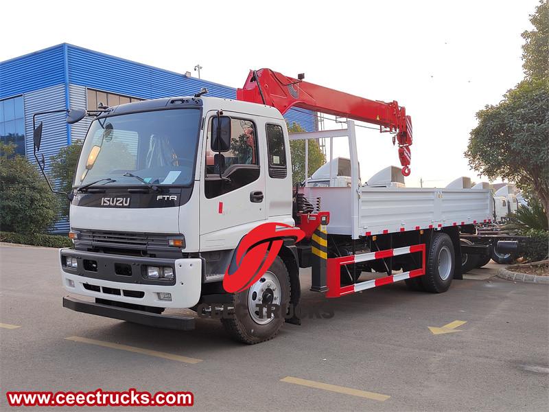 Isuzu FTR 4X2 5 tons boom crane truck Isuzu FTR 4X2 5 tons boom crane truck