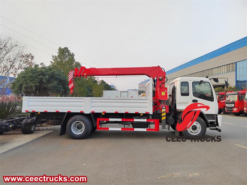 Isuzu FTR telescopic boom truck mounted crane Isuzu FTR telescopic boom truck mounted crane