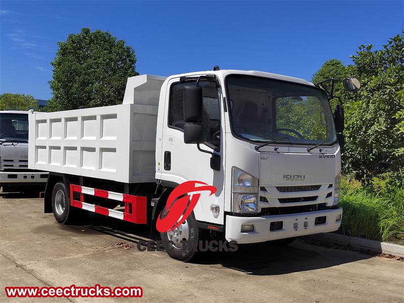 Isuzu KV100 5 ton sand delivery dump truck Isuzu KV100 5 ton sand delivery dump truck