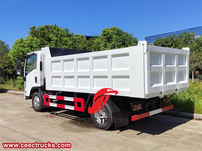 Isuzu KV100 5 ton sand delivery dump truck Isuzu KV100 5 ton sand delivery dump truck