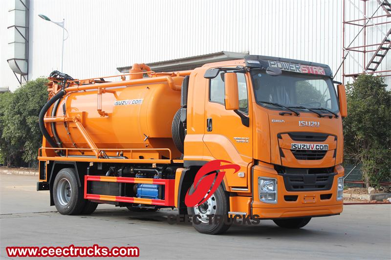 Isuzu&nbsp;VC61&nbsp;Hydro&nbsp;Jetting&nbsp;Drain&nbsp;Cleaning&nbsp;truck