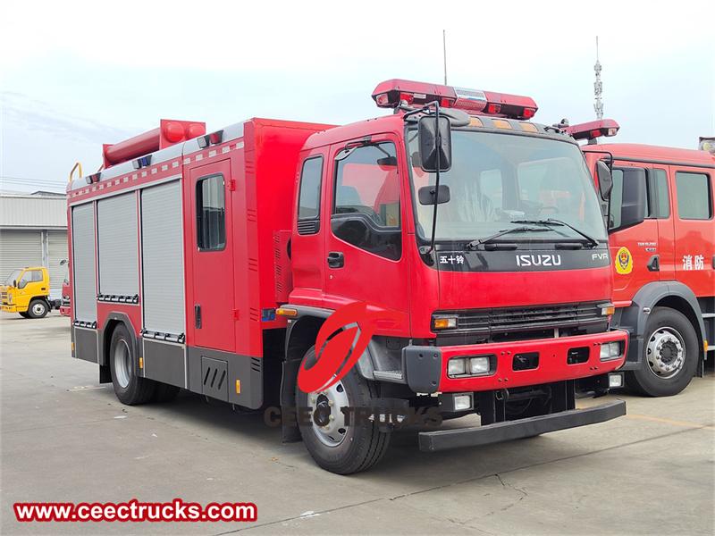 Isuzu FVR pumper tanker fire truck Isuzu FVR pumper tanker fire truck