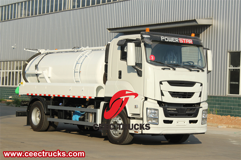 PM80A&nbsp;Pump&nbsp;ISUZU&nbsp;Vacuum&nbsp;Sewage&nbsp;Suction&nbsp;Truck