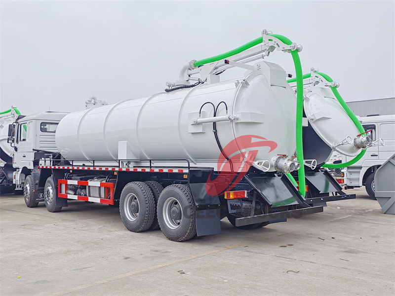 Howo vacuum sewage tank truck Howo vacuum sewage tank truck