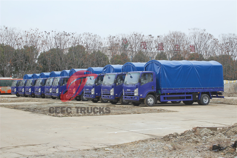 ISUZU NPR 4x4 soldier carrier truck ISUZU NPR 4x4 soldier carrier truck