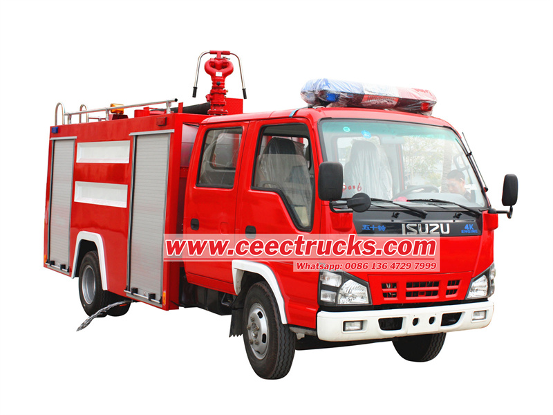 ISUZU NKR water & nitrogen gas fire truck ISUZU NKR water & nitrogen gas fire truck