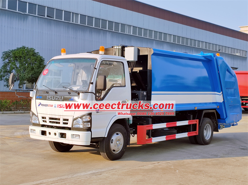 ISUZU NKR 8CBM garbage compactor truck ISUZU NKR 8CBM garbage compactor truck