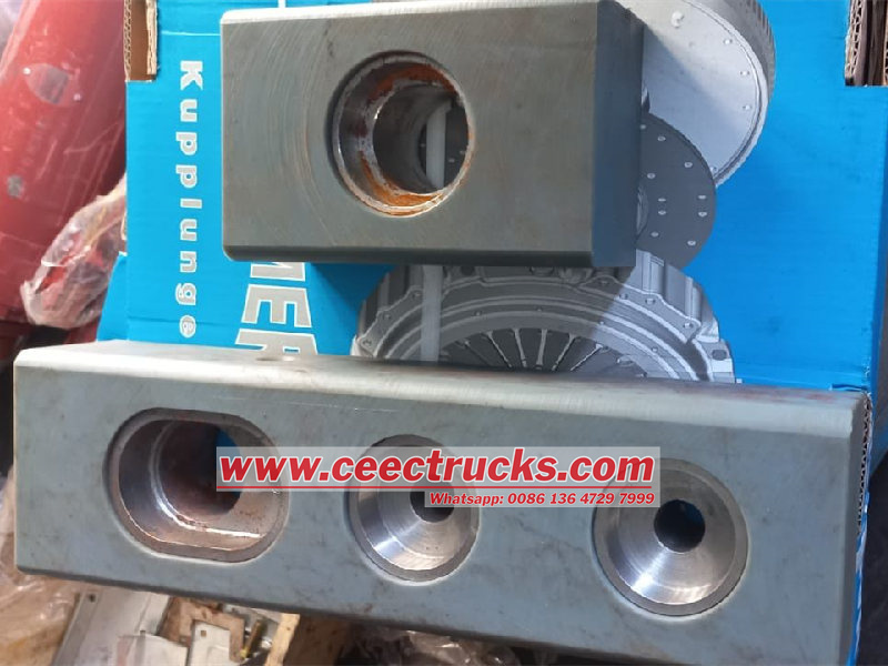 Isuzu rear loader nylon slider plate