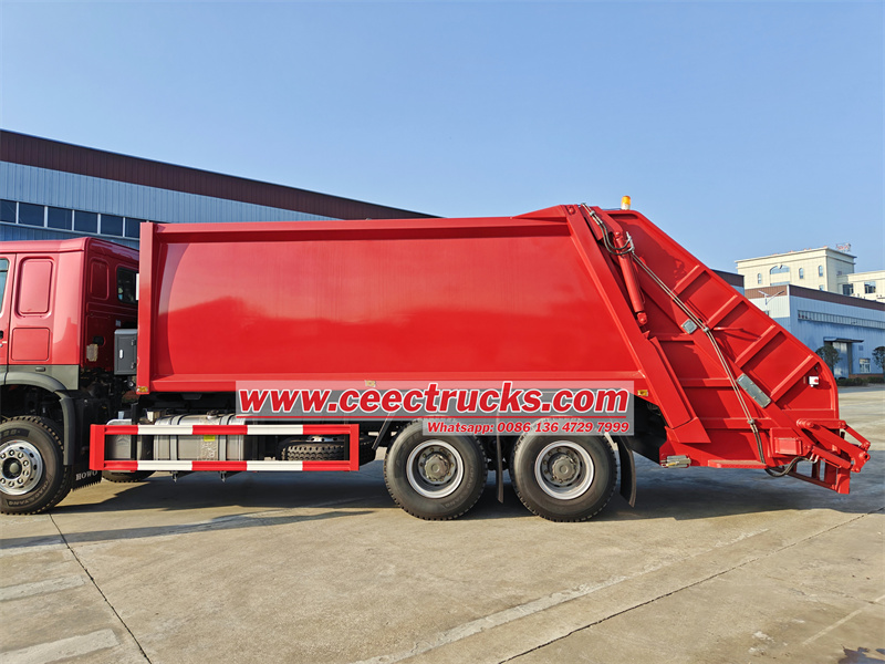 Howo 20CBM garbage rear loader truck Howo 20CBM garbage rear loader truck