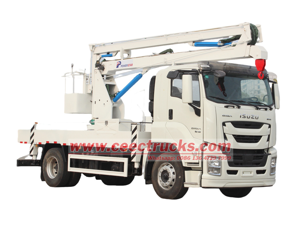 ISUZU 20m folding arm aerial work platform truck ISUZU aerial platform truck