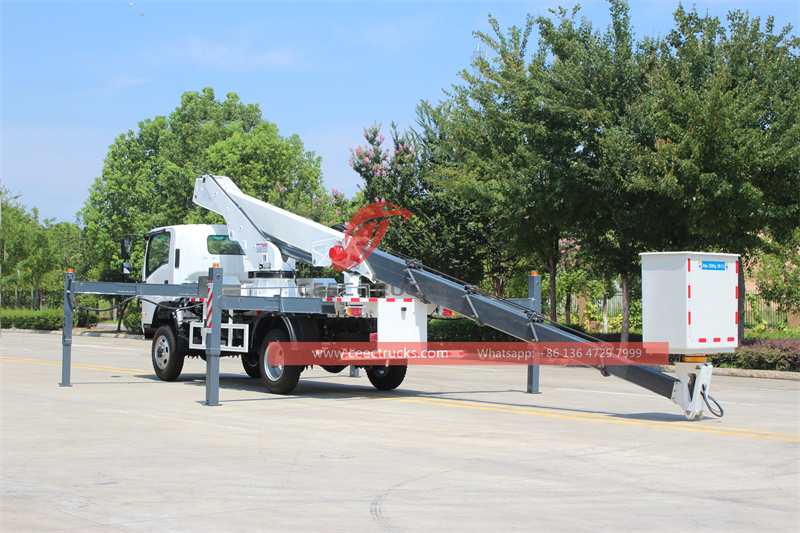 Isuzu NPR off-road 29m aerial lift bucket truck Isuzu NPR off-road 29m aerial lift bucket truck