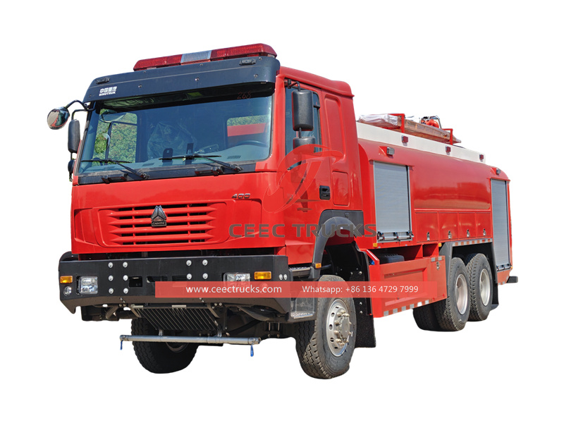 Howo 6x6 fire fighting truck Howo 6x6 fire fighting truck